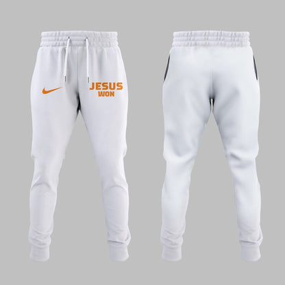 Tennessee Baseball JESUS WON Jersey White - Vols Baseball Jersey