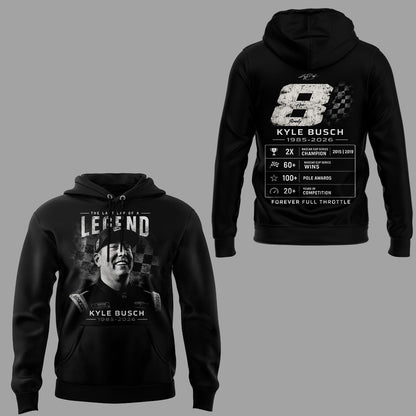 Kyle Busch "Rowdy Forever" Limited Edition Racing Tribute Hoodie | CE74