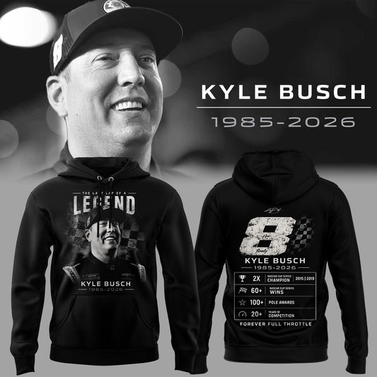 Kyle Busch "Rowdy Forever" Limited Edition Racing Tribute Hoodie | CE74