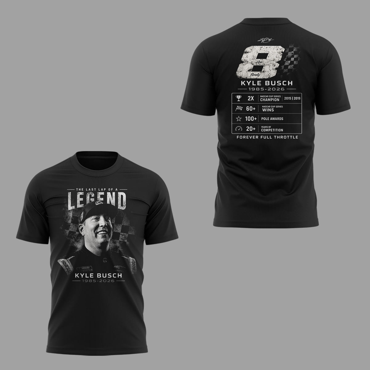 Limited Edition Rowdy Forever Racing Tribute Shirt | RE76