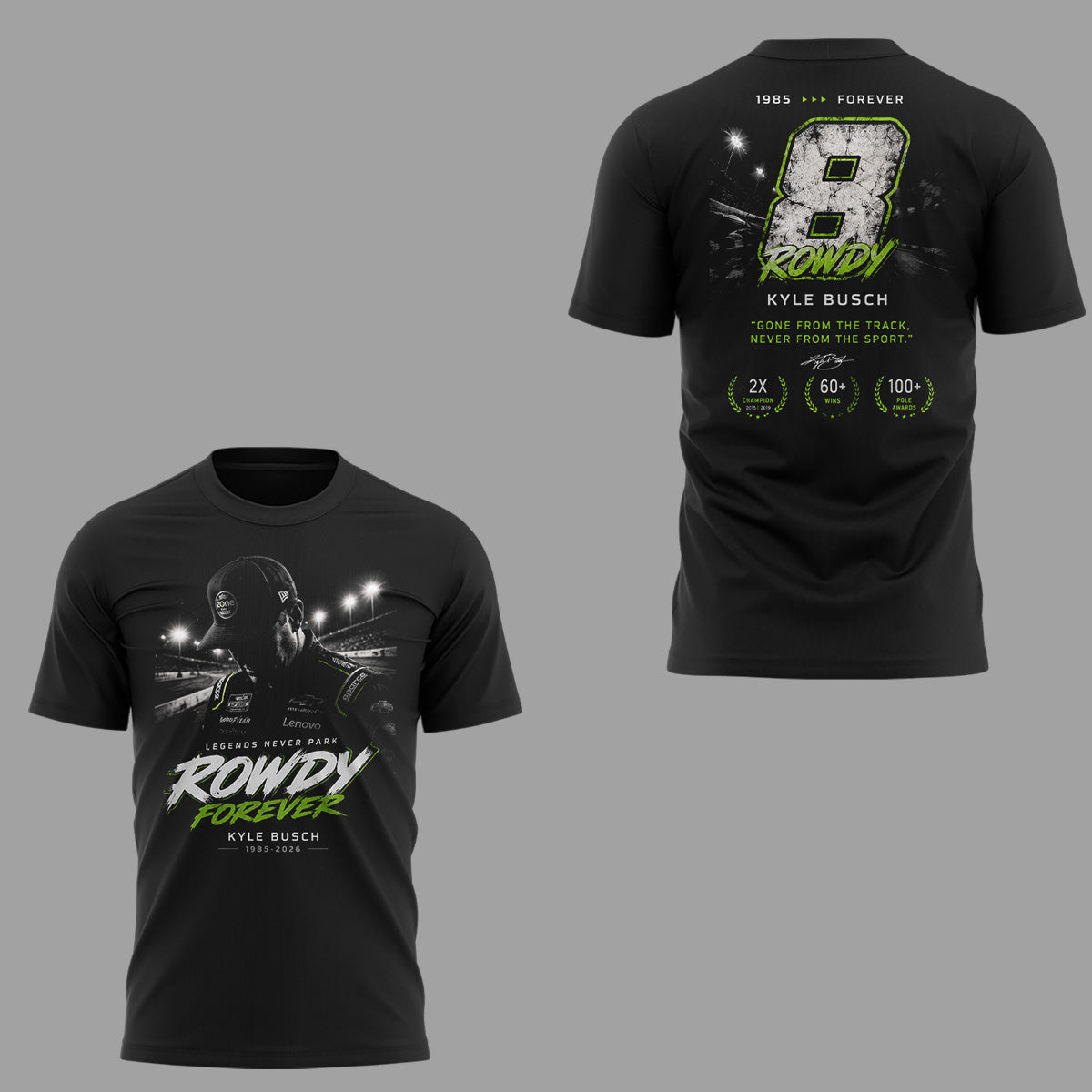 Limited Edition Rowdy Forever Racing Tribute Shirt | MP98