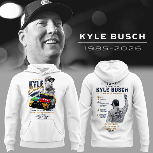 Kyle Busch "Rowdy Forever" Limited Edition Racing Tribute Hoodie | PS95