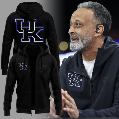 Limited Edition Coach Brooks Kentucky Wildcats Women’s Basketball Zip Hoodie