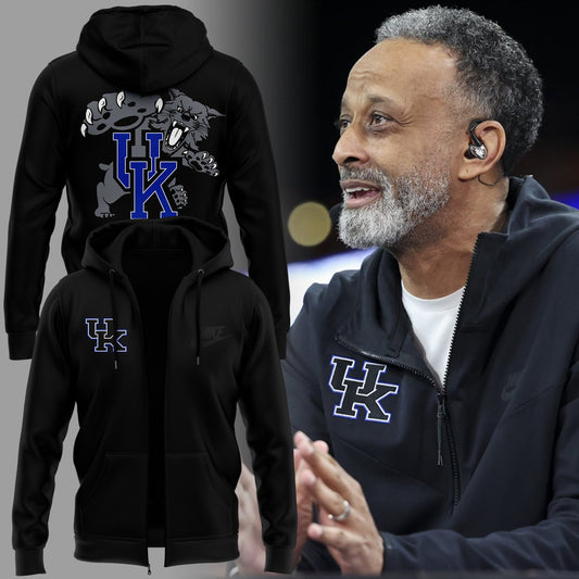 Limited Edition Coach Brooks Kentucky Wildcats Women’s Basketball Zip Hoodie