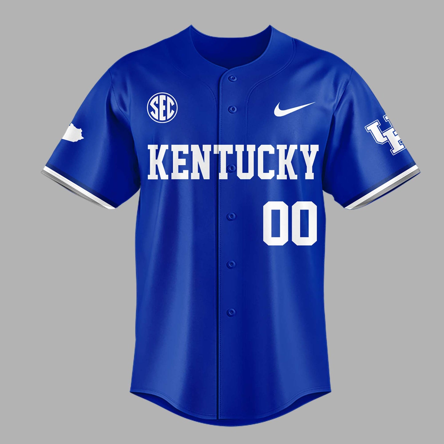 Limited Edition Kentucky Wildcats Baseball New Blue Custom Jersey