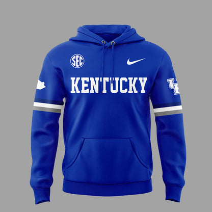 Limited Edition Kentucky Wildcats Basketball New Blue Hoodie