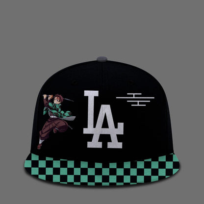 LA Dodgers vs Demon Slayer Baseball Jersey And Snapback 2025 Season