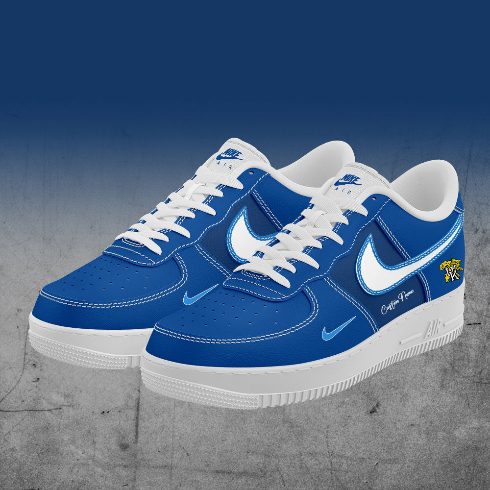 .Special editions for a new chapter Kentucky Wildcats AF1 Sneaker Men's Basketball Custom Name