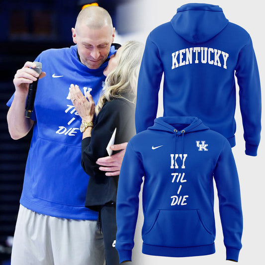 Kentucky Wildcats Men's Basketball "KY 'Til I Die" Hoodie Set