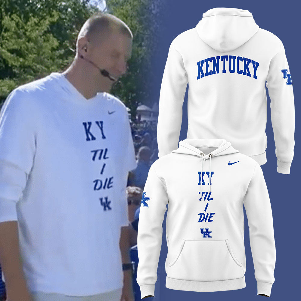 Kentucky Wildcats Men's Basketball "KY 'Til I Die" Hoodie Set