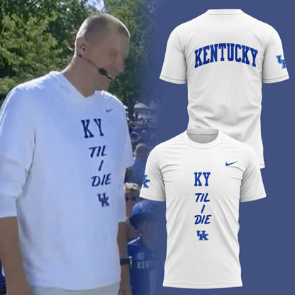 Kentucky Wildcats Men's Basketball "KY 'Til I Die" T-Shirt Set