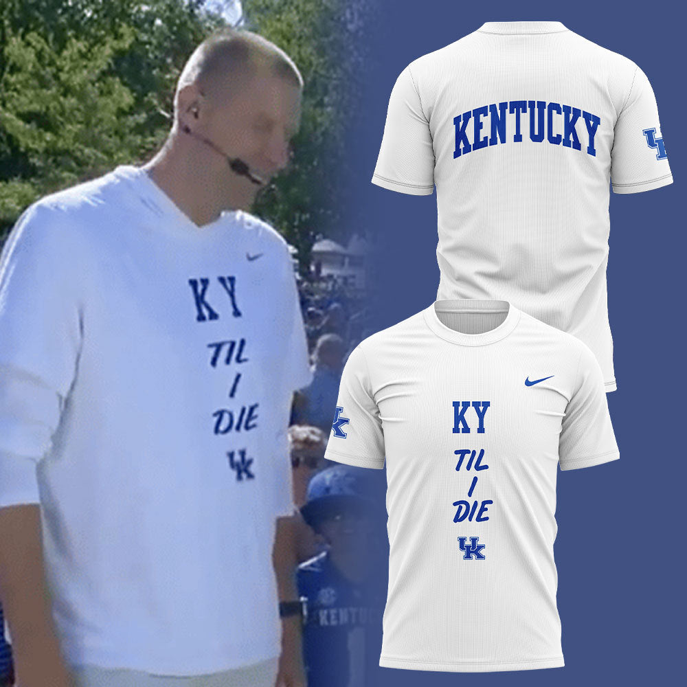 Kentucky Wildcats Men's Basketball "KY 'Til I Die" T-Shirt Set