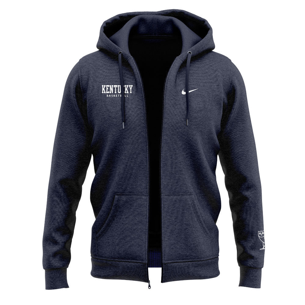 Special editions for a new chapter Kentucky Wildcats Men's Basketball Zipper Hoodie