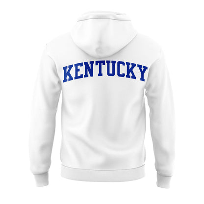 Kentucky Wildcats  White Hoodie