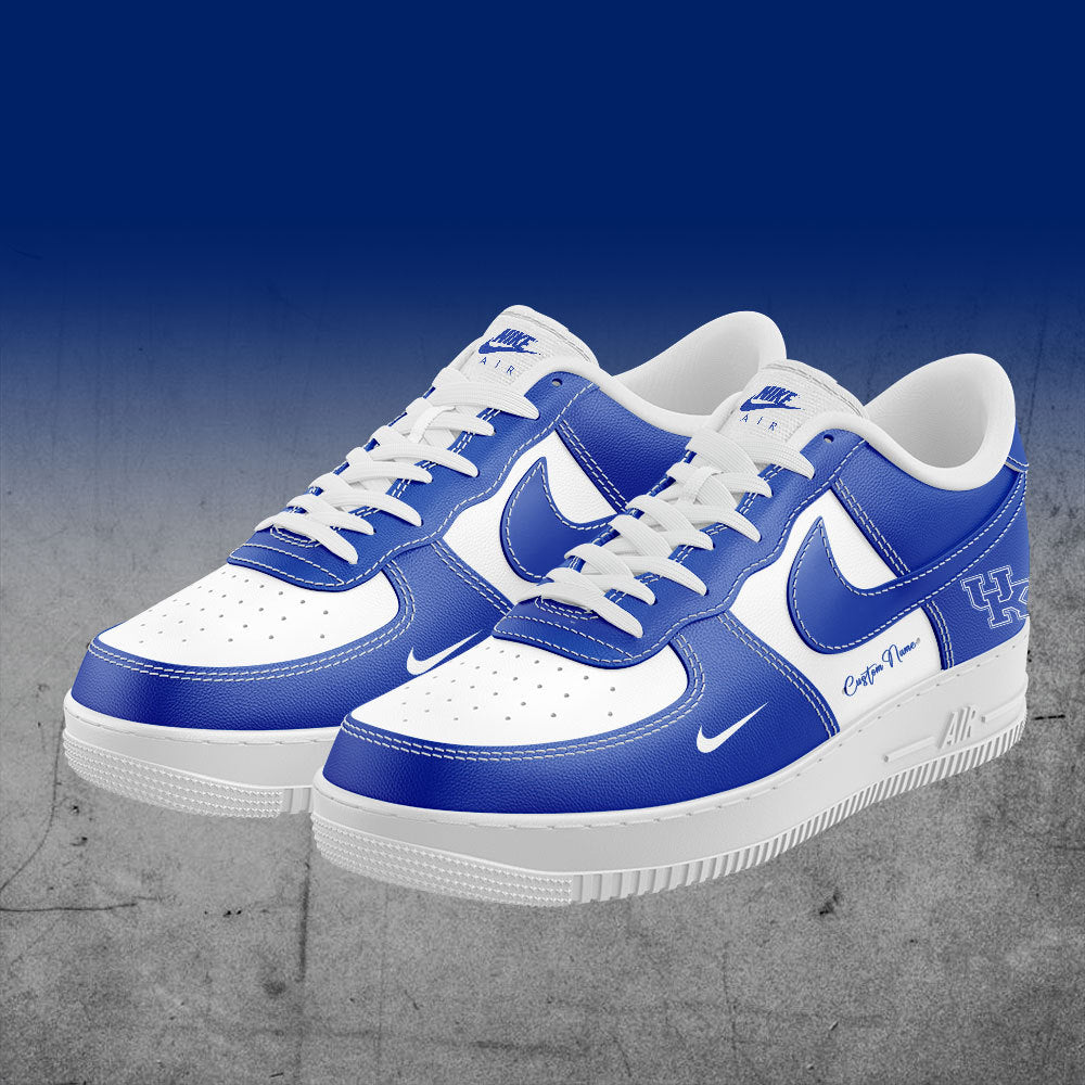 Kentucky Wildcats AF1 Sneaker Custom Name For Fans Shoes