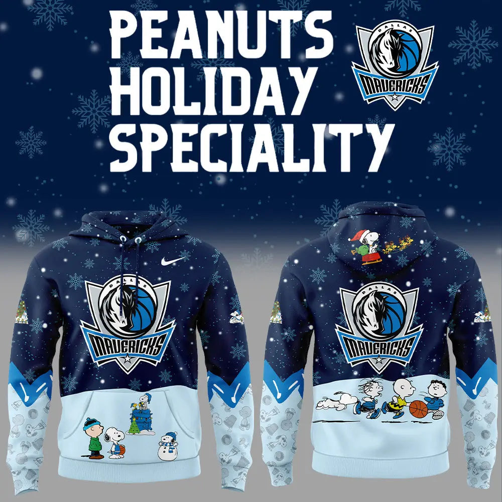 Dallas Mavericks Peanuts x Snoopy Hoodie