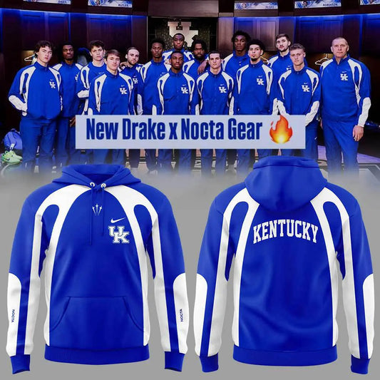New Gear Kentucky Wildcats Blue Hoodie 2025 New Season