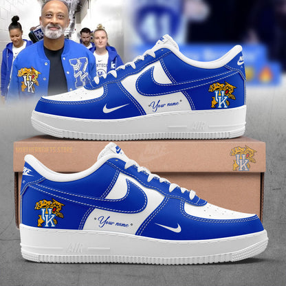 Kentucky Wildcats AF1 Sneaker Men's Basketball Custom Name For Fans