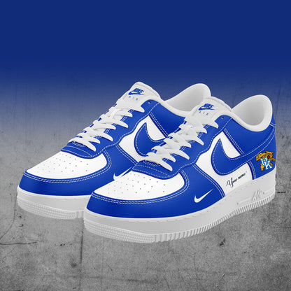 Kentucky Wildcats AF1 Sneaker Men's Basketball Custom Name For Fans