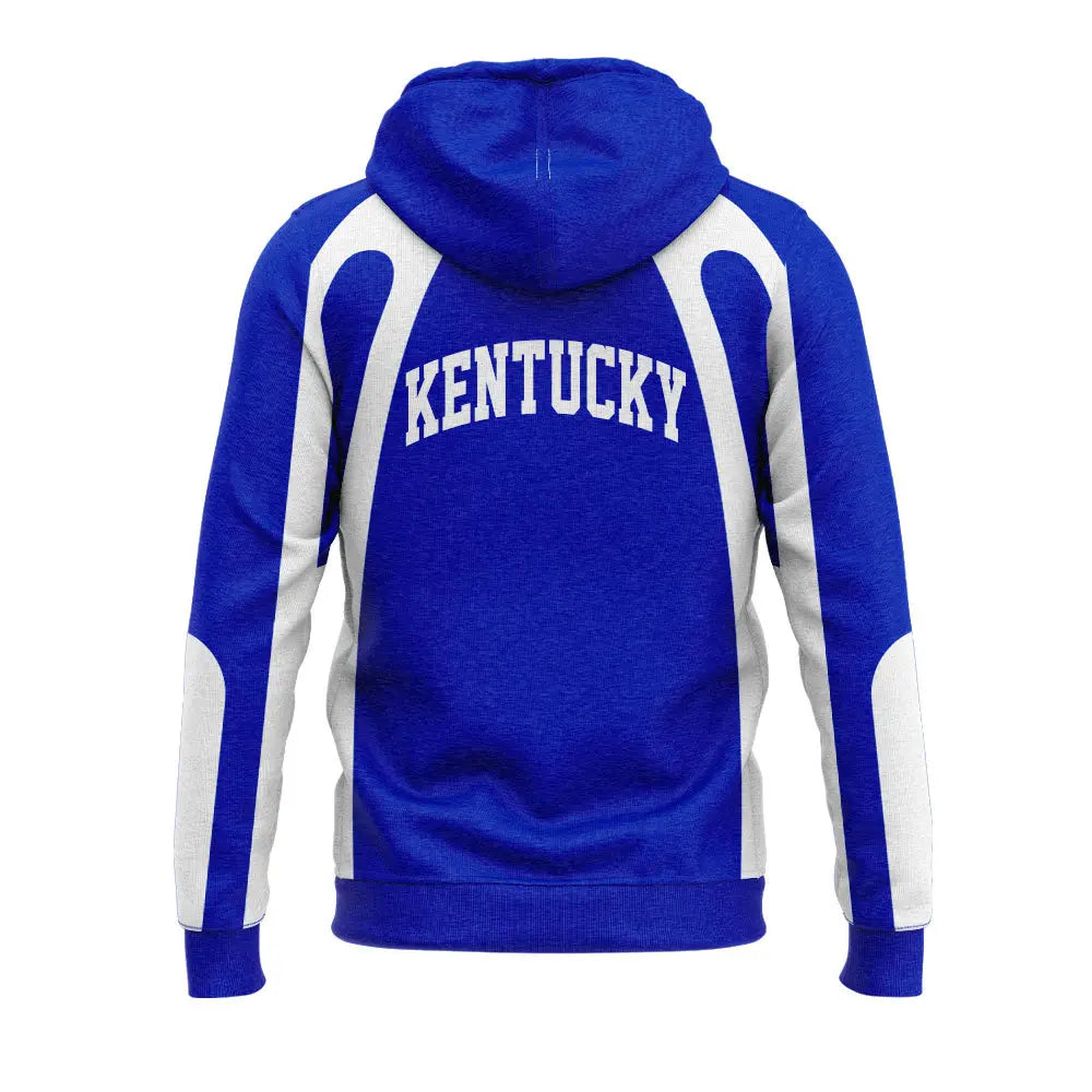 New Gear Kentucky Wildcats Blue Zip Hoodie 2025 New Season