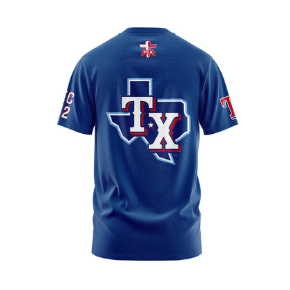 Evan Carter Texas Rangers Wear Jesus Won T-Shirt