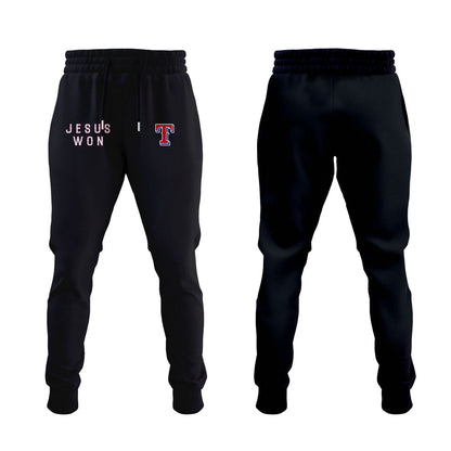 Evan Carter Texas Rangers Wear Jesus Won Hoodie