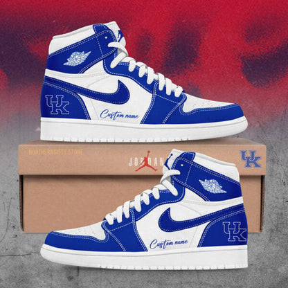Kentucky Wildcats Men's Basketball Custom Name For Fans Shoes