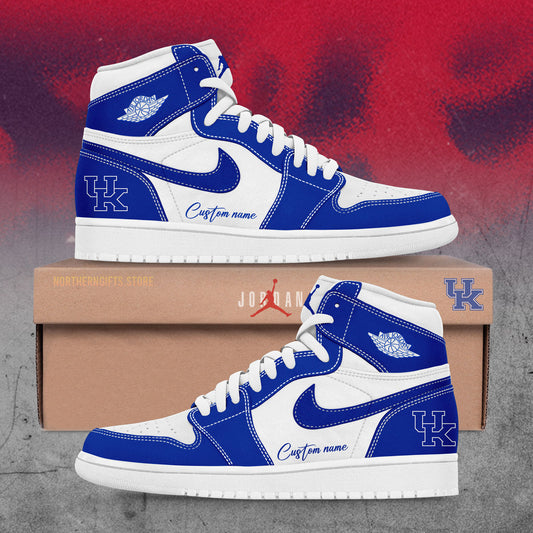 Kentucky Wildcats Men's Basketball Custom Name For Fans Shoes