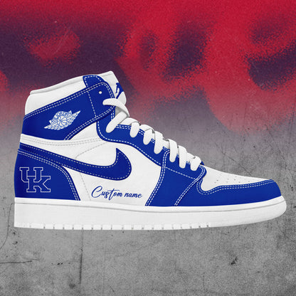 Kentucky Wildcats Men's Basketball Custom Name For Fans Shoes