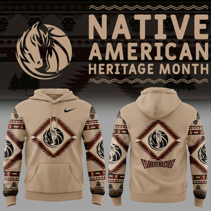 Dallas Mavericks Native American Heritage Hoodie