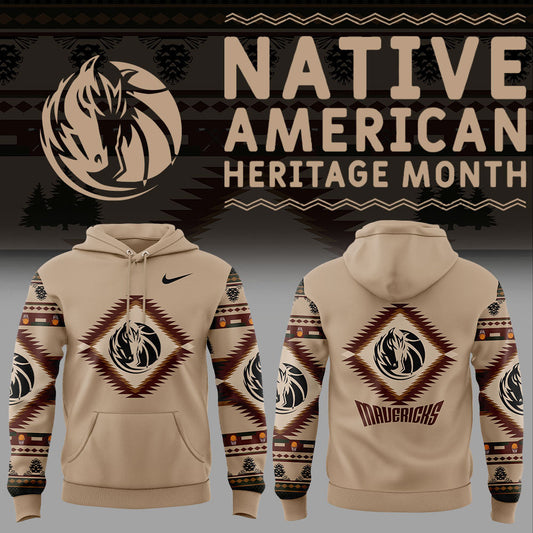 Dallas Mavericks Native American Heritage Hoodie