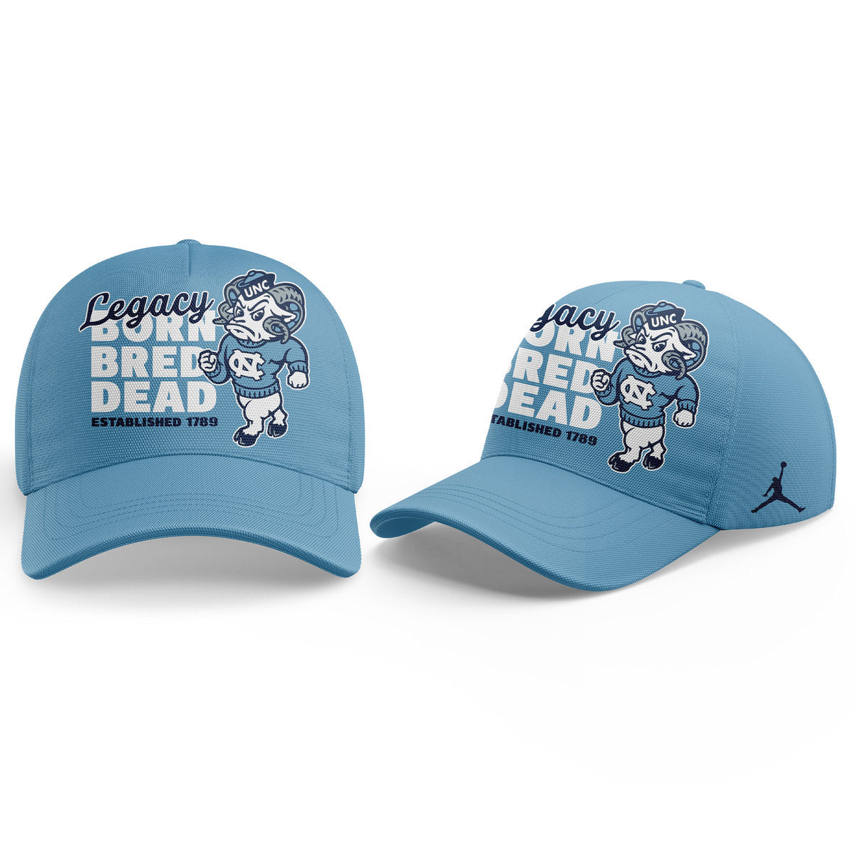 Limited Edition UNC Basketball LEGACY BORN BRED DEAD T-Shirt -  - Carolina Tar Heels Shirt