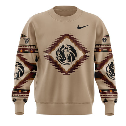 Dallas Mavericks Native American Heritage Sweatshirt