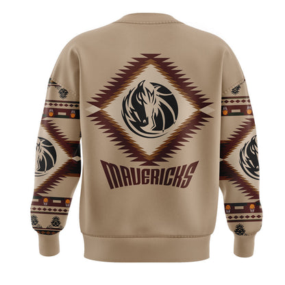 Dallas Mavericks Native American Heritage Sweatshirt