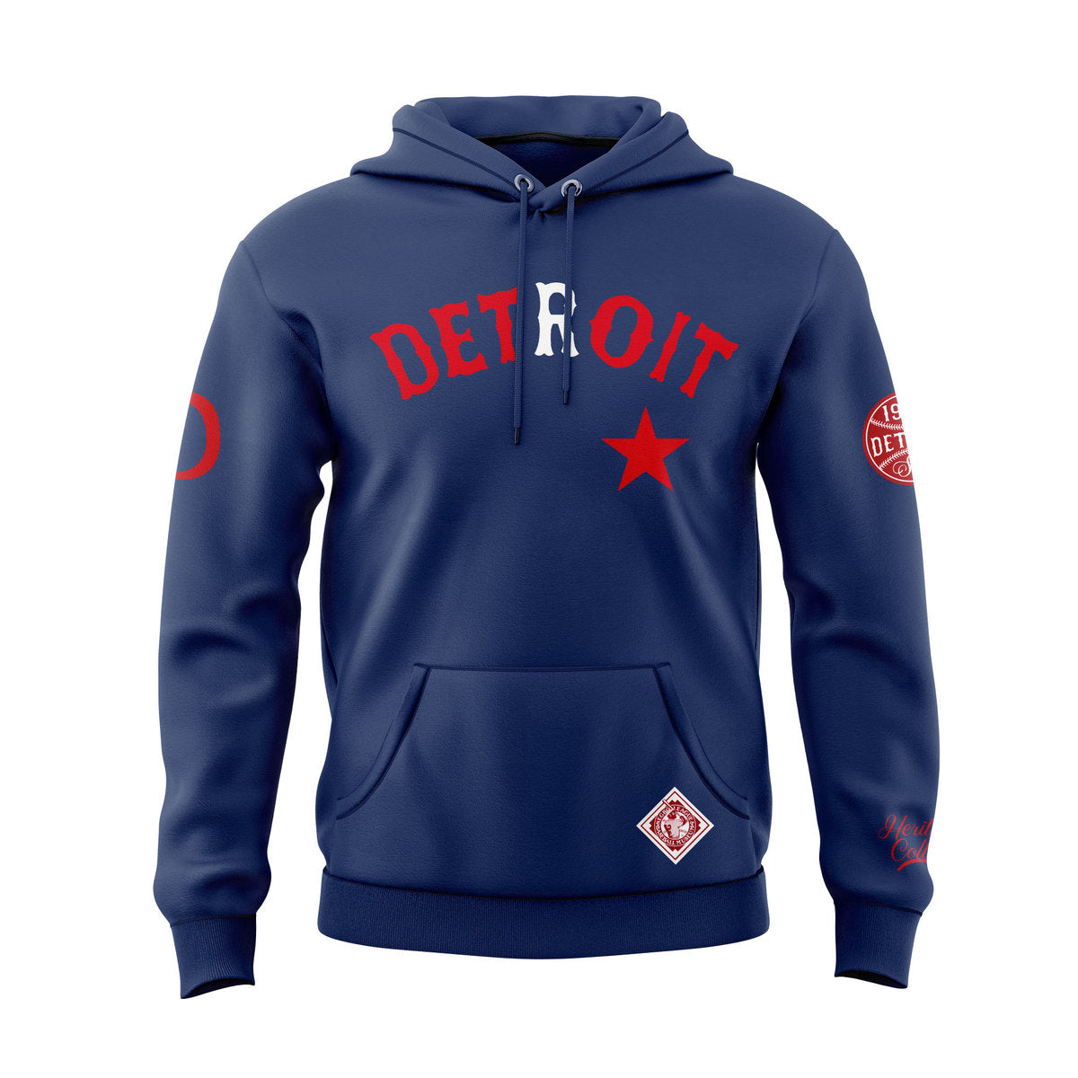 NLBM Negro Leagues Heritage Hoodie Detroit Stars Hoodie