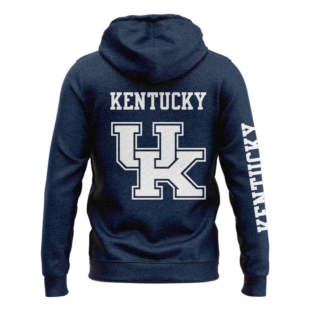 Kentucky Wildcats Men's Basketball Zip Hoodie 2025 New Season