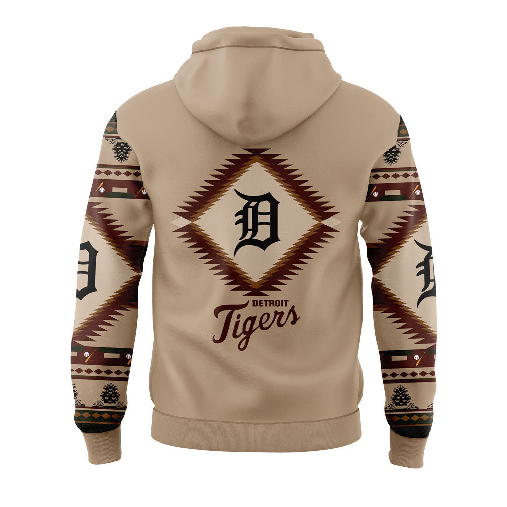 Detroit Tigers Native American Heritage Hoodie Set