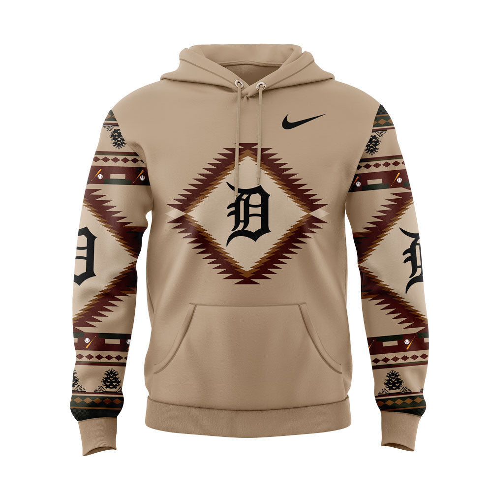 Detroit Tigers Native American Heritage Hoodie Set