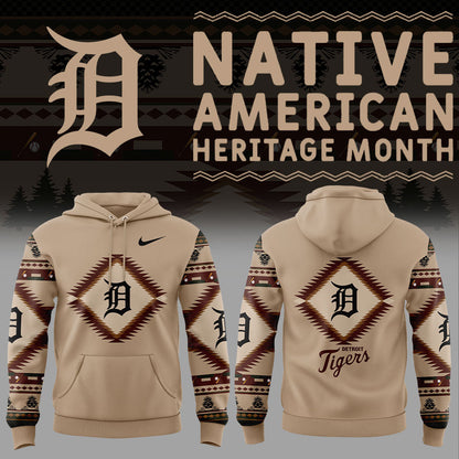 Detroit Tigers Native American Heritage Hoodie Set