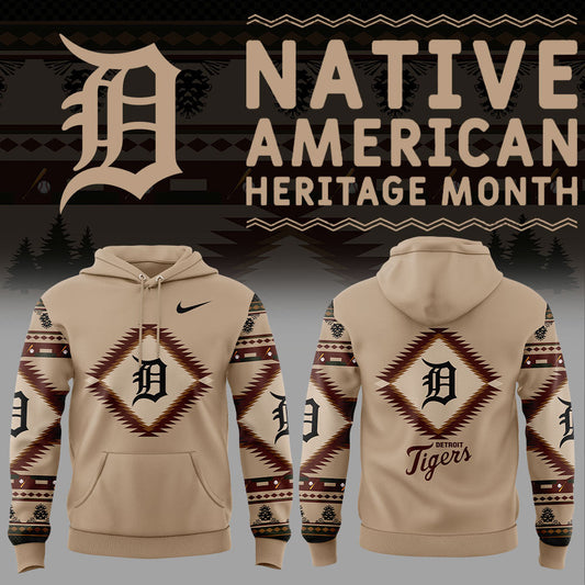 Detroit Tigers Native American Heritage Hoodie Set