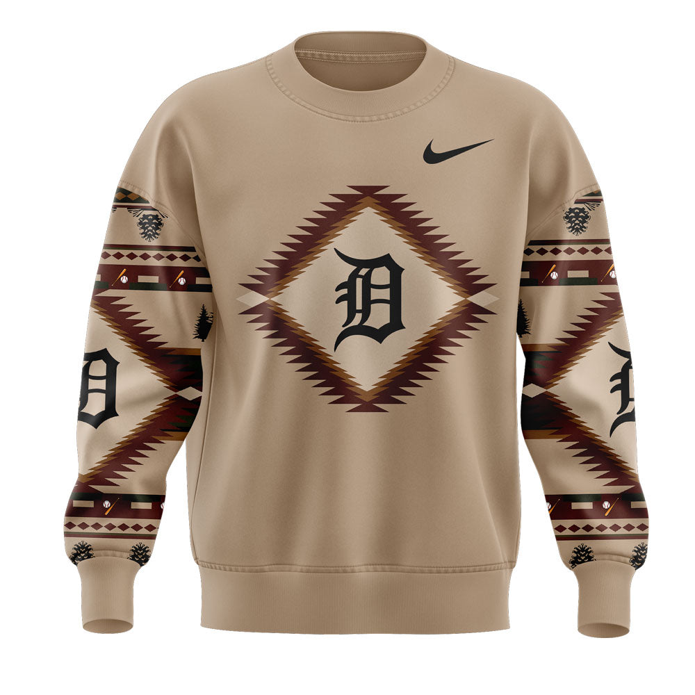 Detroit Tigers Native American Heritage Sweatshirt