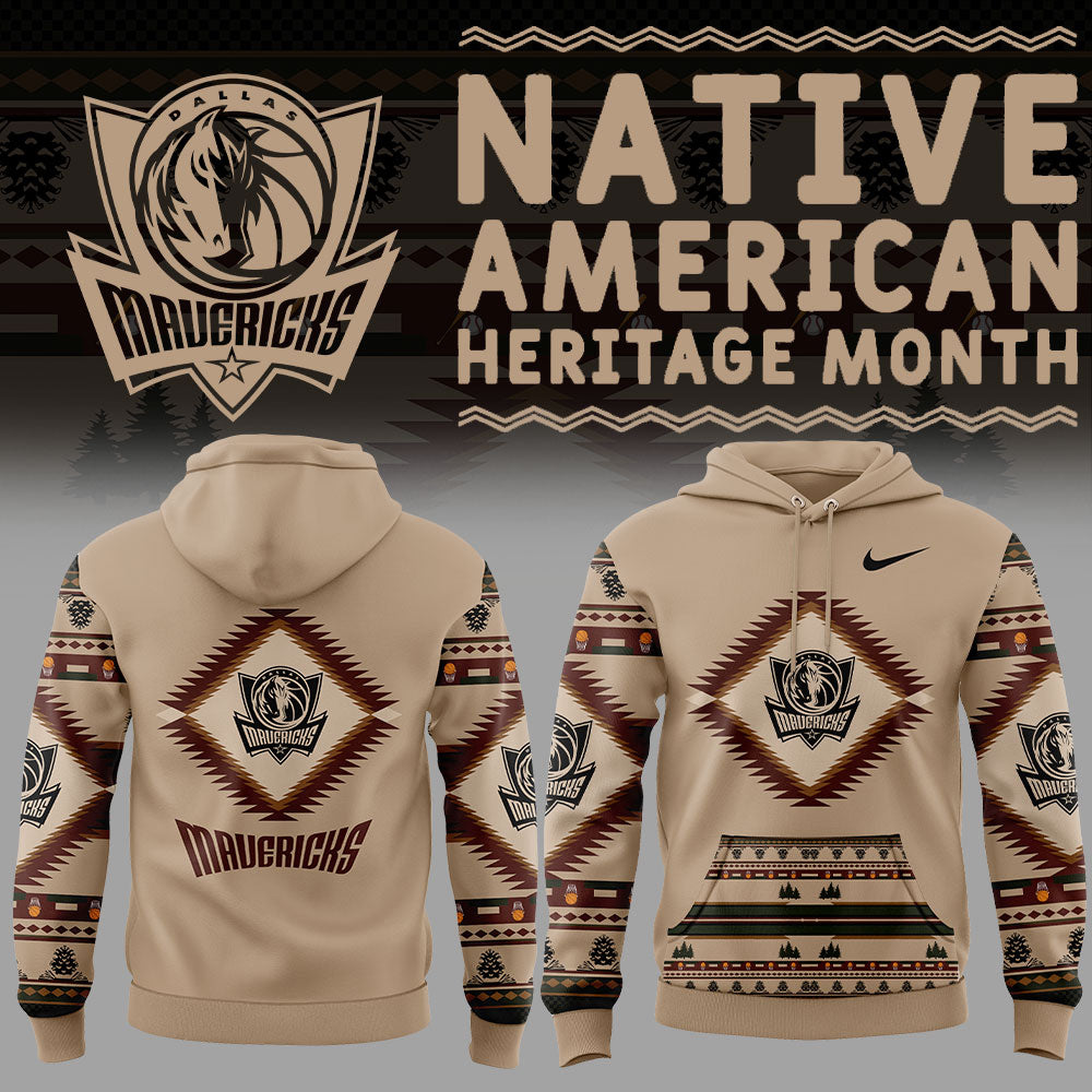 Dallas Mavericks Native American Heritage Hoodie