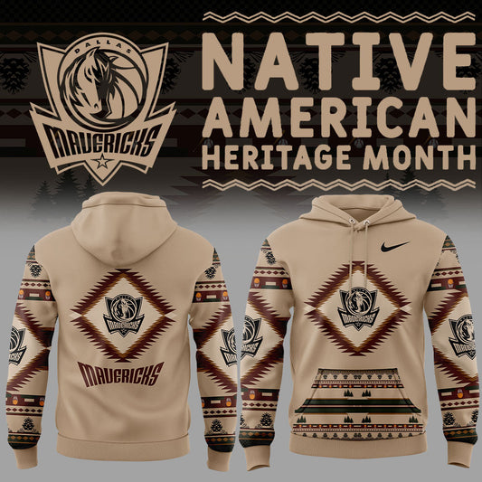 Dallas Mavericks Native American Heritage Hoodie