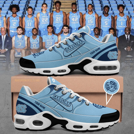 UNC Basketball Custom Name For Fans Shoes -  - Carolina Tar Heels Shirt