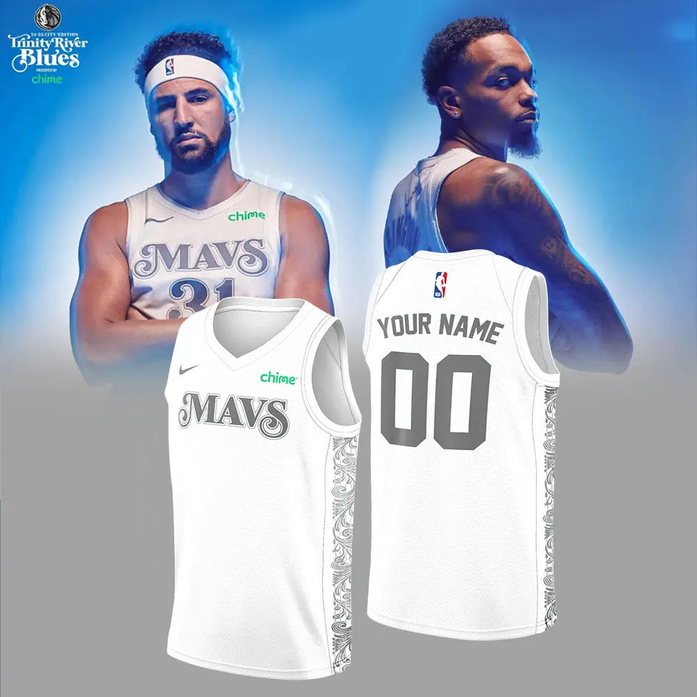 Dallas Mavericks City Edition Basketball Jersey