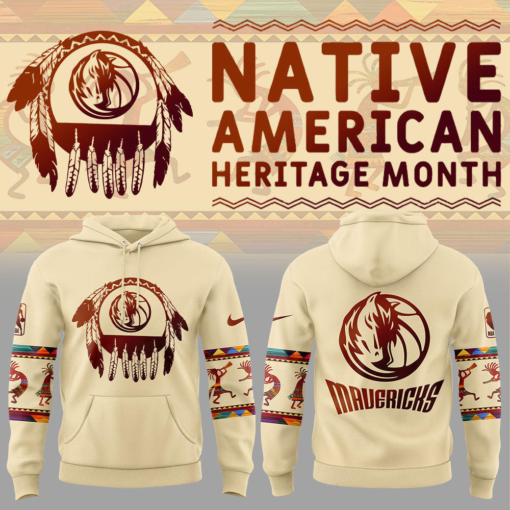 Dallas Mavericks Native American Heritage Hoodie