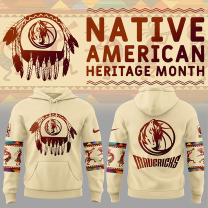Dallas Mavericks Native American Heritage Hoodie