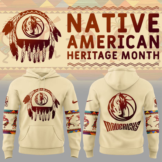 Dallas Mavericks Native American Heritage Hoodie