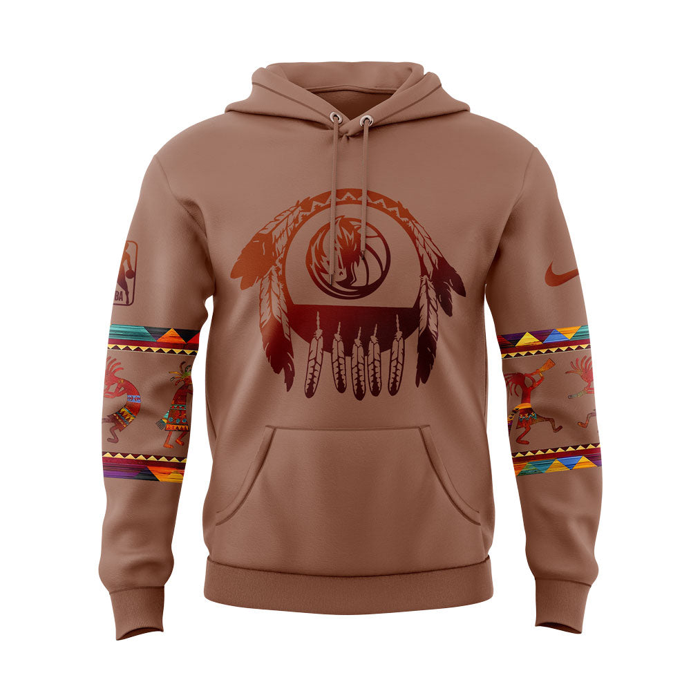 Dallas Mavericks Native American Heritage Hoodie