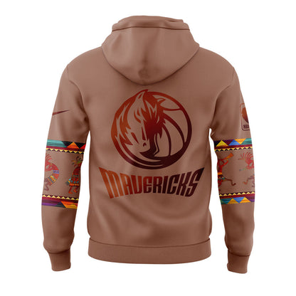 Dallas Mavericks Native American Heritage Hoodie
